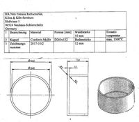 Rundkapsel D 260x132 mm Cordierit-Mullit 001_1